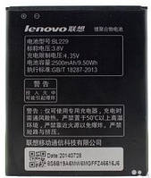 Аккумулятор (батарея) для Lenovo BL229 (Lenovo A8, A806, A808) 2500mAh Оригинал