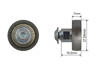 РОЛИК СДВИЖНОЙ КРЫШИ ПРИЦЕПА 24*7*15,5