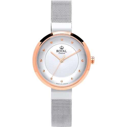 Жіночий водонепроникний наручний годинник Royal London 21428-11 кварцовий