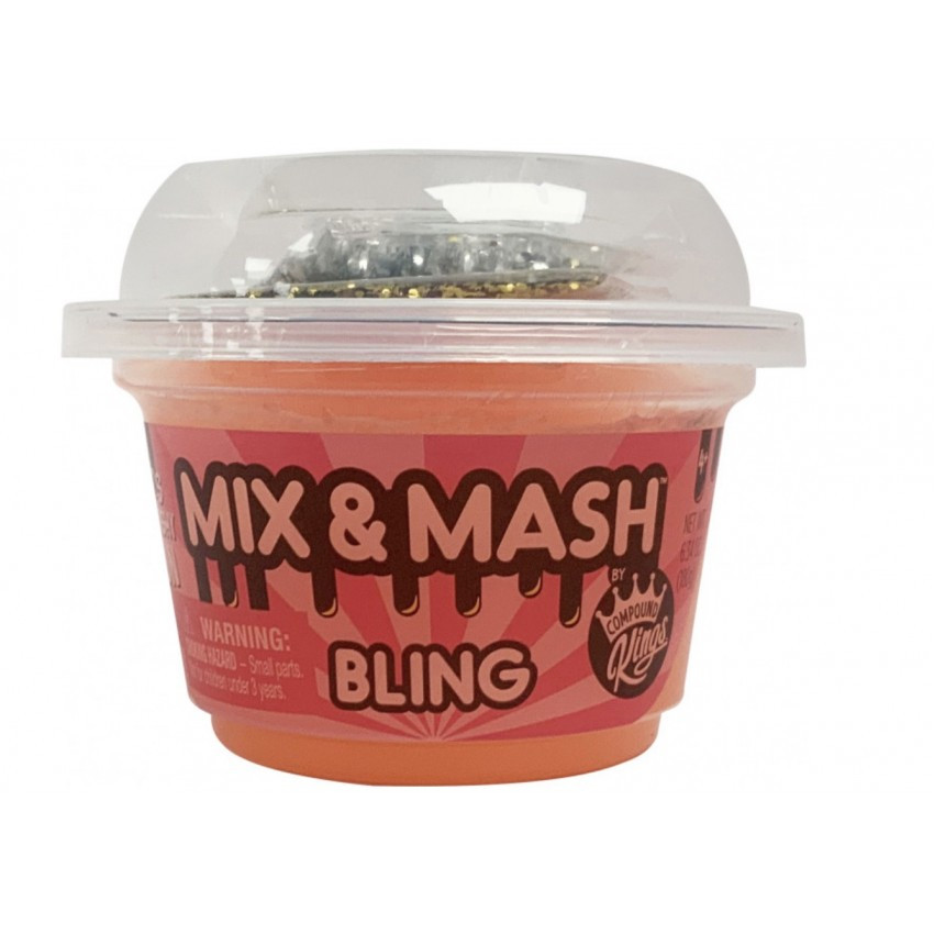 Лізун Slime - Mix&Mash Bling (180 г) Compound Kings 110291