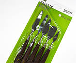 Набір художніх мастихінів зі сталі WORISON 5шт, фото 2