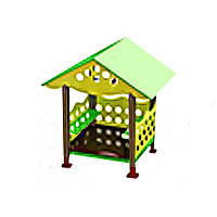 Домик игровой для детской площадки и парка Пчелка