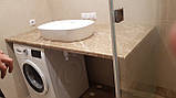 Стільниця для ванної кімнати з мармуру, фото 5