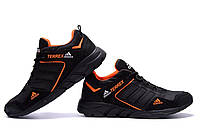 Мужские кожаные кроссовки Adidas Terrex Orange 45