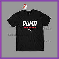 Футболка Puma 'Graphic Print' с биркой | Пума | Черная