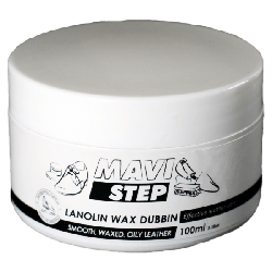 Захисний жир для взуття MAVI STEP Lanolin Wax Dubbin, 100 мл