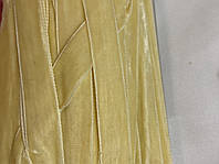 Тесьма велюровая,ширина 1.5 см (желтого цвета)