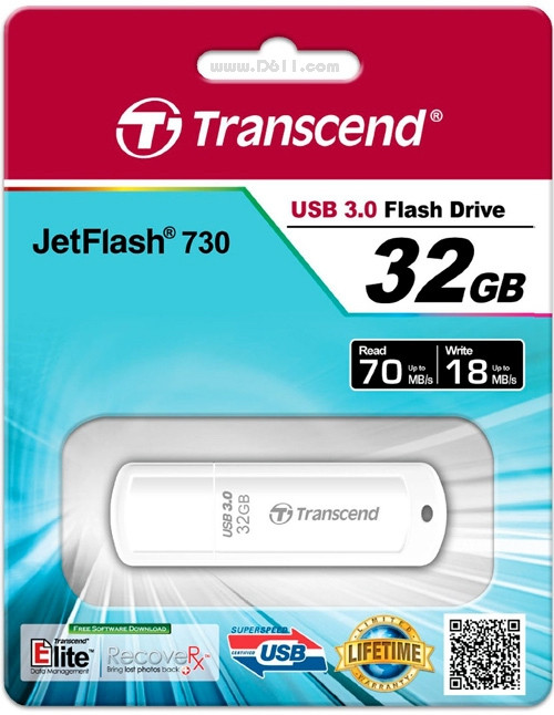 Transcend JetFlash 730 32Gb USB 3.0 - фото 4 - id-p141952692