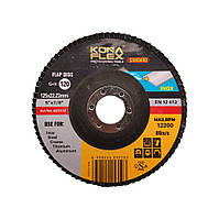 Круг пелюстковий шліфувальний цирконієвий торцевій "KovaFlex" Zircon 120