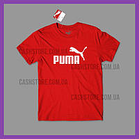 Футболка Puma 'Essentials Tee' с биркой | Пума | Красная