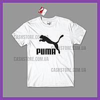 Футболка Puma 'Archive Logo' с биркой | Пума | Белая
