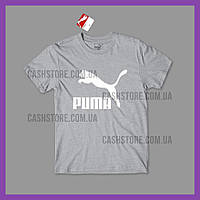 Футболка Puma 'Archive Logo' с биркой | Пума | Серая