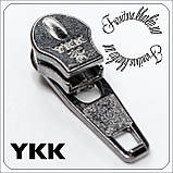Бігунок брючний No3 YKK темний нікель.(для рознімної блискавки), фото 10