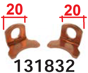 Контакт втягувального реле Denso TOYOTA FORK LIFT