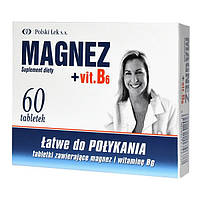Magnez + Vit.B6 — для кісток і зубів, 60 шт.