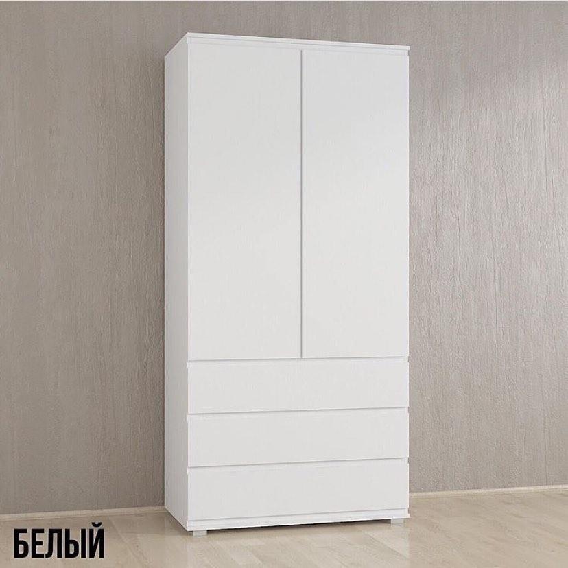 Шафа зі штангою для одягу з ДСП, МДФ