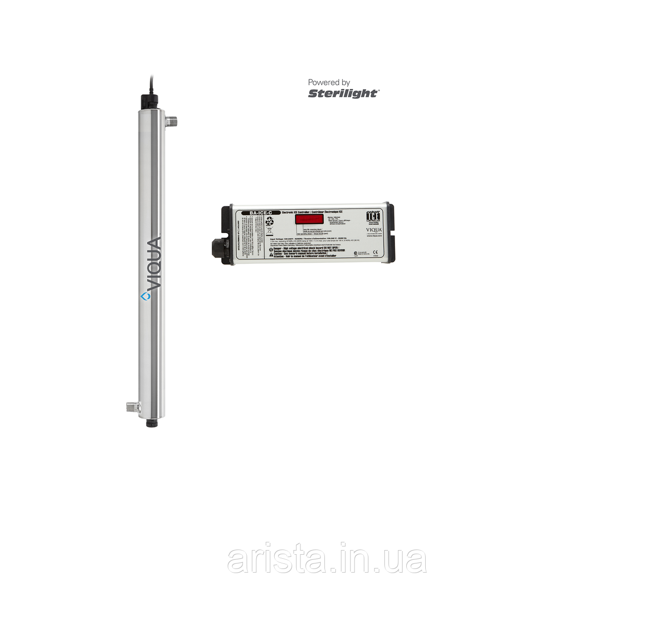 Ультрафіолетова установка VP950/2, (Viqua) Канада, продуктивністю 7,8м3/год,