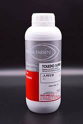 Фарба для шкіри спиртова чорна 100 мл "Toledo Super"