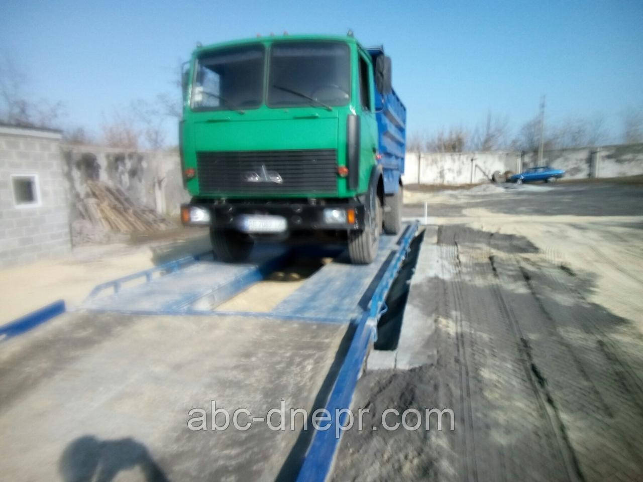 Ваги автомобільні 40 тонн (8 і 12 метрів)