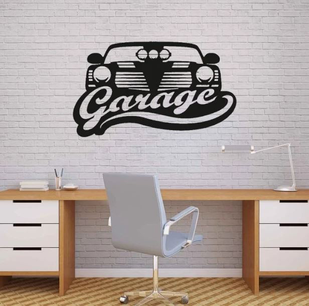 КАРТИНА З ДЕРІВА "ГАРАЖ", фото 1