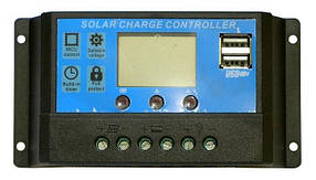 Контроллер заряда CM20K-20A 12/24В 20А USB