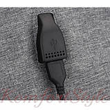 Рюкзак антивор Bonro з USB 17 літрів чорний (13000003), фото 4