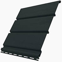 Софіт Графітовий суцільний 3000х300 мм, (0,9 кв. м/шт.), "RAINWAY" Україна.