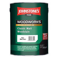 Johnstone's Classic Matt Woodstain 5л Матовый Антисептик Джонстоун Класик Мат Вудшайн