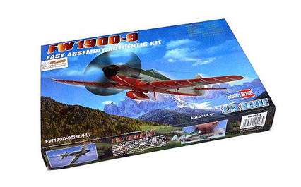 FW-109D-9. Збірна модель німецького винищувача. 1/72 HOBBY BOSS 80228, фото 1