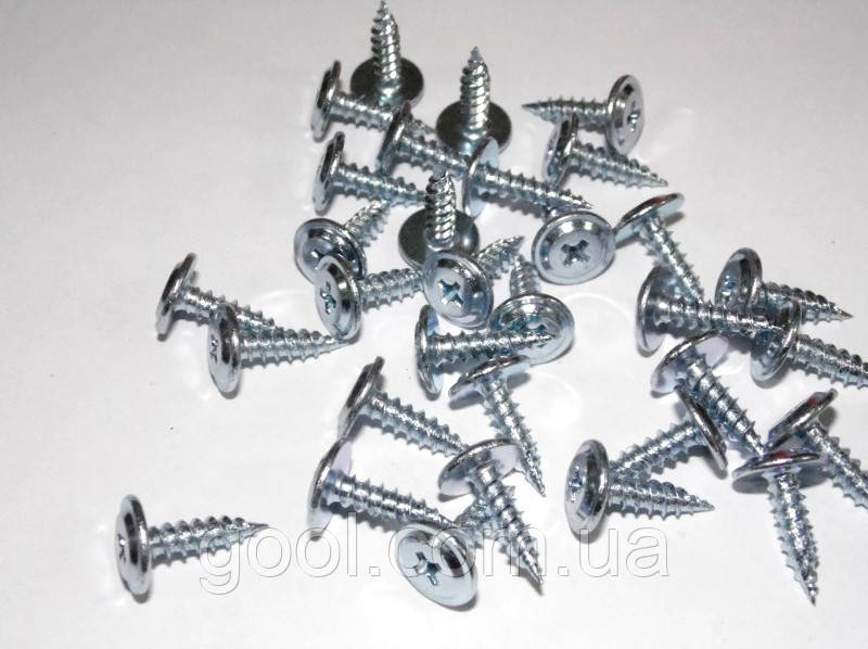 Саморез с прессшайбой Wkret-met WPC 4,2x13 мм по металлу острый без ...