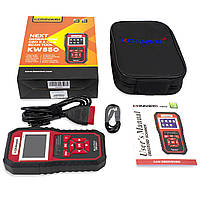 Діагностичний Adapter KONNWEI KW850 ODB2 2.8" XP WIN7 WIN8 WIN10 визначення напруги батареї шт, фото 8