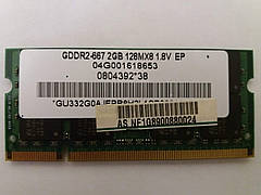 Оперативна пам'ять DDR2 2GB 667) -ASUS 04G001618653