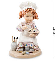 Статуэтка Pavone Юная художница 14 см 1101272 фарфор фарфоровая фигурка павоне девочка