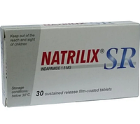 Natrilix SR indapamide 1,5 mg-лечение повышенного давления