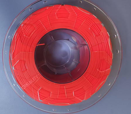 Пластик в котушці PLA Creality 1,75 мм червоний флуоресцентний (Fluorescent Red), фото 2