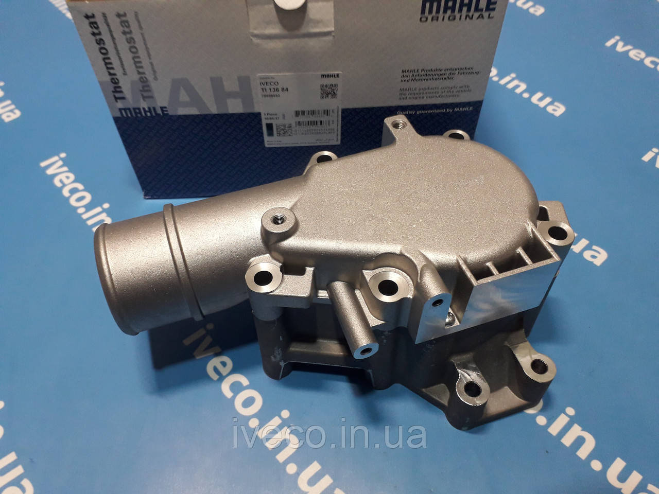 ТЕРМОСТАТ У СБОРІ З КОРПУСОМ 84 °C Івеко Страліс Тракер Iveco Stralis Trakker 500381350 Mahle TI13684, фото 1