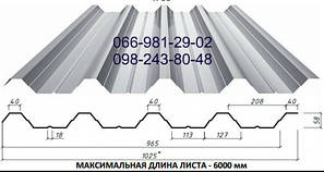 Профнастил несучий.