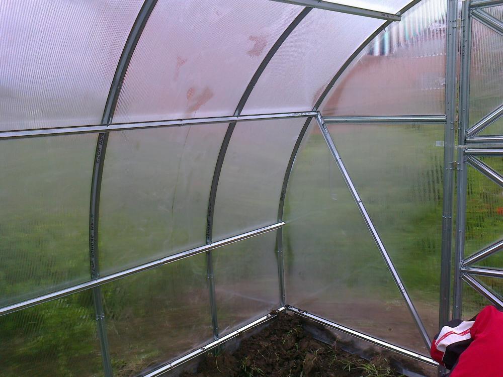 Теплиця "Комбінована 3*8" з профільної труби 30*30, фото 1