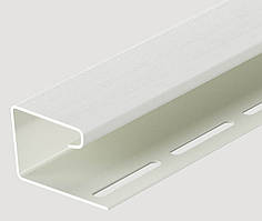 J - профіль Білий 3,0 м.п. / 1 шт, "Rainway" Україна.