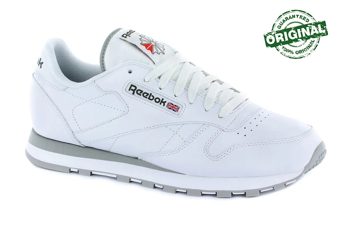 Кросівки Reebok classic шкіряні оригінал білі