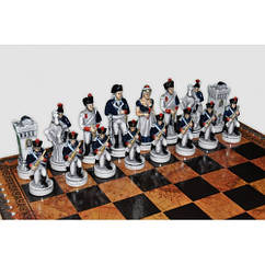 Шахові фігури Nigri Scacchi Битва при Ватерлоо (SMALL SIZE)