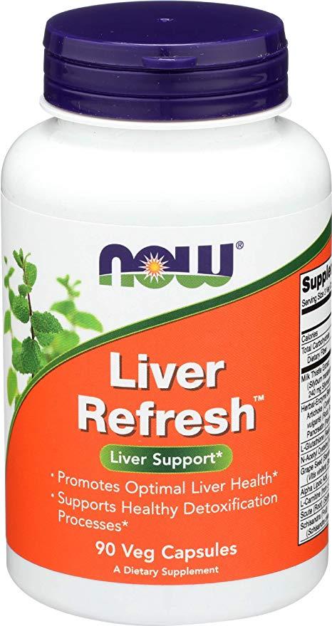 Підтримка здоров'я печінки (Liver Refresh), Now Foods 90 капсул, фото 1
