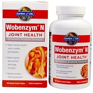 Wobenzym N для суглобів, 100 таблеток, фото 1