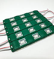 Светодиодный модуль 3smd 5630 зеленый