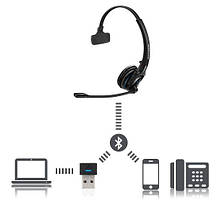 Бездротова гарнітура для офісу Sennheiser MB PRO 1 UC, фото 5