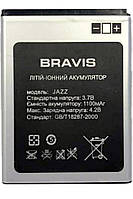 Аккумулятор АКБ Bravis Jazz (Li-ion 3.7V 1100mAh) Оригинал Китай