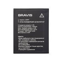 Аккумулятор АКБ для Bravis Light (Li-polymer 3.7V 1400mAh) Оригинал Китай