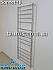 Велика вузька сушарка для рушників Sonnet 15/1450х400 з н/ж: кругла перемичка 16 мм і стійка квадрат 30х30 мм, фото 6