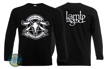 Футболка довгий рукав LAMB OF GOD (лого), фото 2