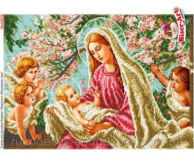 Схема для вишивки бісером, Бісер-Арт Марія в яблуневому саду (А609), фото 1